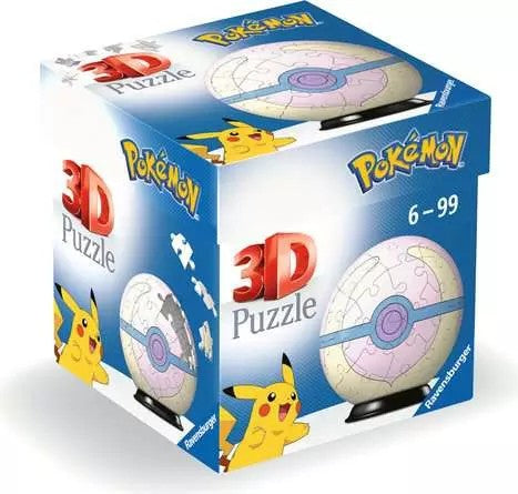 Ravensburger 3D Puzzle 55 pieces Pokemon Heal Ball