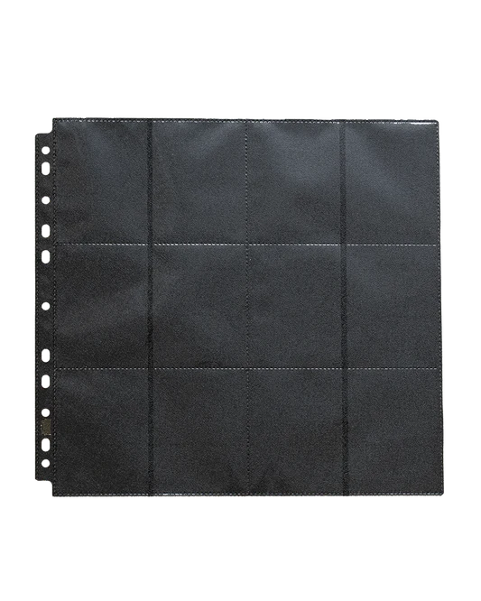 Dragon Shield 24 - pocket page black texture (1 unidade)