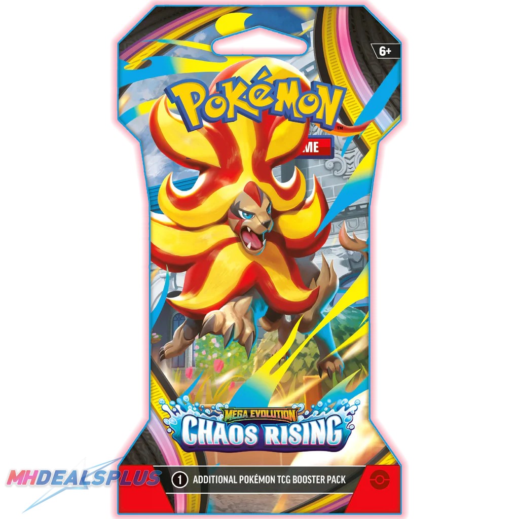 Pokémon TCG Chaos Rising Sleeved Booster