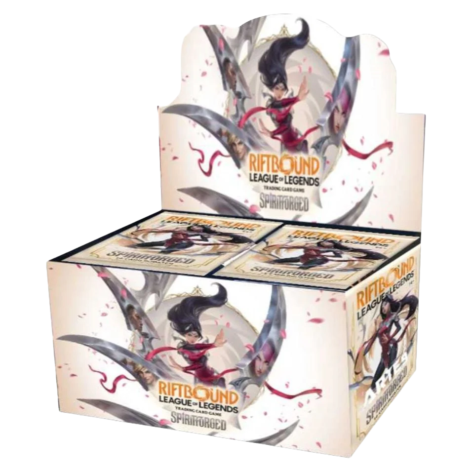 Riftbound TCG set 2 Spiritforged Booster Box Display