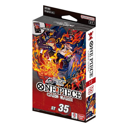One Piece Black Red Sabo Starter Deck (ST35)