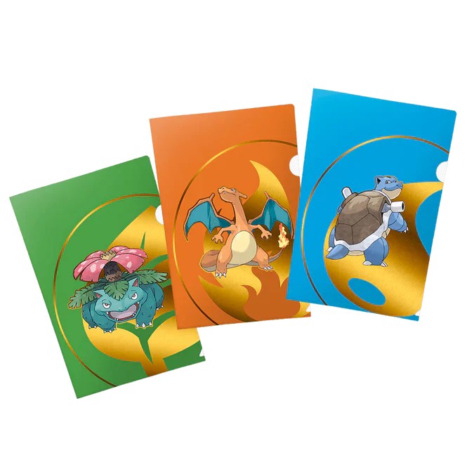 Tournament Folio 3-Pack Venusaur, Charizard, Blastoise