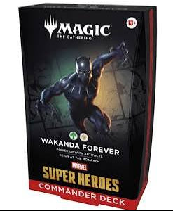Wakanda Forever Marvel Super Heores Commander Deck