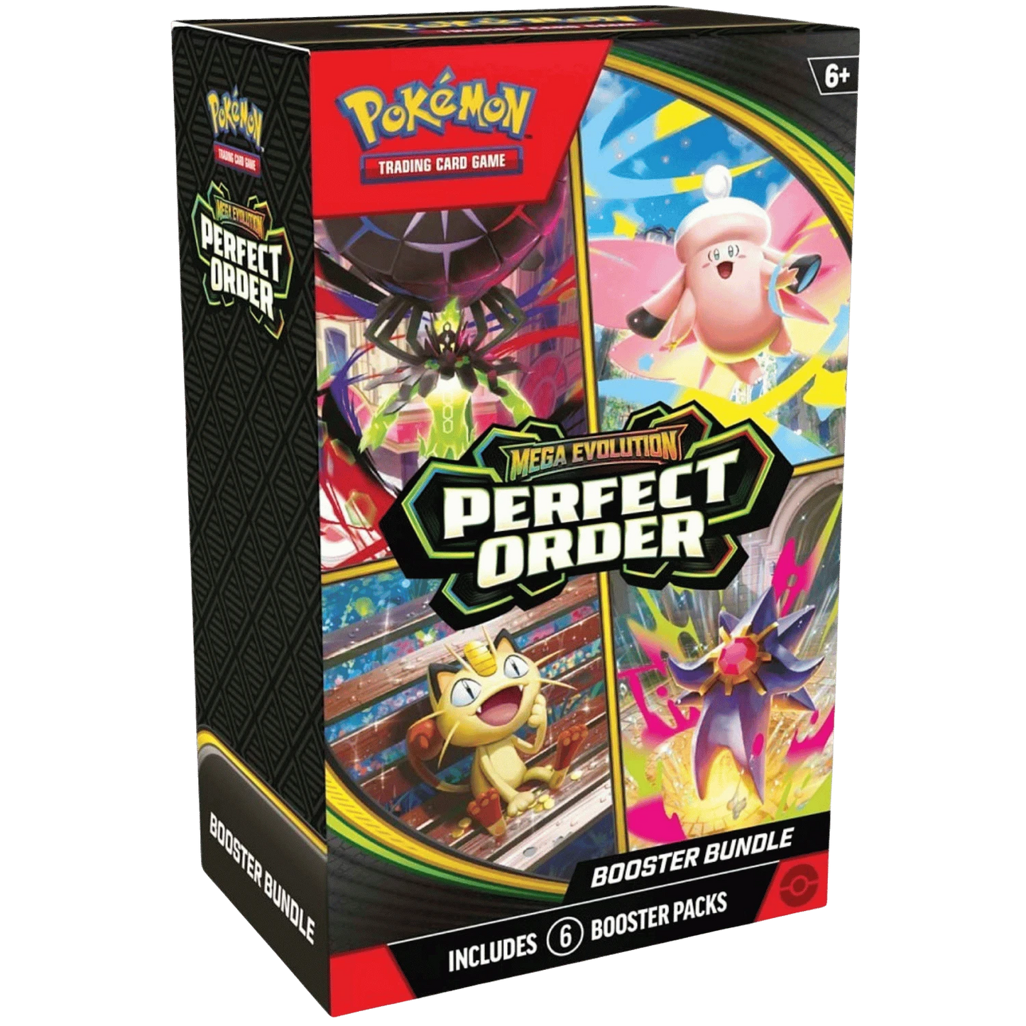 pokémon tcg mega evolution perfect order booster bundle (Aberto)