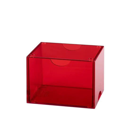 Dragon Shield Strongbox - Clear Red