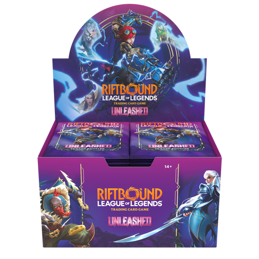 Riftbound TCG set 3 Unleashed Booster Box Display (Preço Loja)
